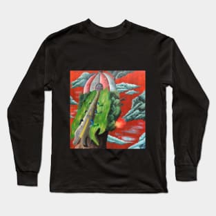 3/4 Farmland View Long Sleeve T-Shirt